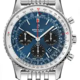 Navitimer B01 Chronograph 43 AB0121211C1A1 (steel, blue dial, steel bracelet)