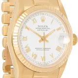 Datejust 31 68278 (18k yellow gold, white Roman dial)