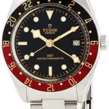 Black Bay 58 GMT 39mm M7939G1A0NRU-0001 (steel, black and burgundy 24-hour bezel, black gilt dial, rivet-style steel bracelet)