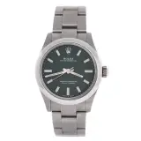 Oyster Perpetual 31 (steel, green dial, Oyster bracelet)
