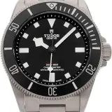 Pelagos 39 M25407N-0001 (grade 2 titanium, black ceramic bezel, black dial, titanium bracelet)