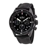 Fifty Fathoms Bathyscaphe Chronographe Flyback 5200-0130-B52A (black ceramic, sail-canvas strap)