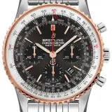 Navitimer B01 Chronograph 43 UB0121211F1A1 (steel and 18k red gold, black dial, steel bracelet)