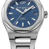 Laureato 42 81010-11-431-11A (steel, blue Clous de Paris dial, bracelet)