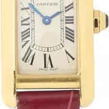 Tank Américaine small model (18k yellow gold)