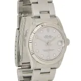 Datejust 31 78274 (steel, white gold fluted bezel, meteorite diamond dial, box and papers)