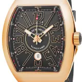 Vanguard V 45 SC DT 5N TT (18k rose gold with titanium trim, grey dial, grey strap)