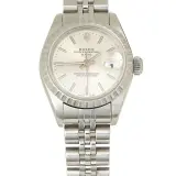 Lady-Datejust 26 ref. 79240 (steel, silver dial, engine-turned bezel, Jubilee bracelet, pre-owned)