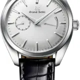 Elegance Hand-wound SBGK007 (39mm steel, 9S63 with small seconds and power reserve, silver dial, crocodile strap)