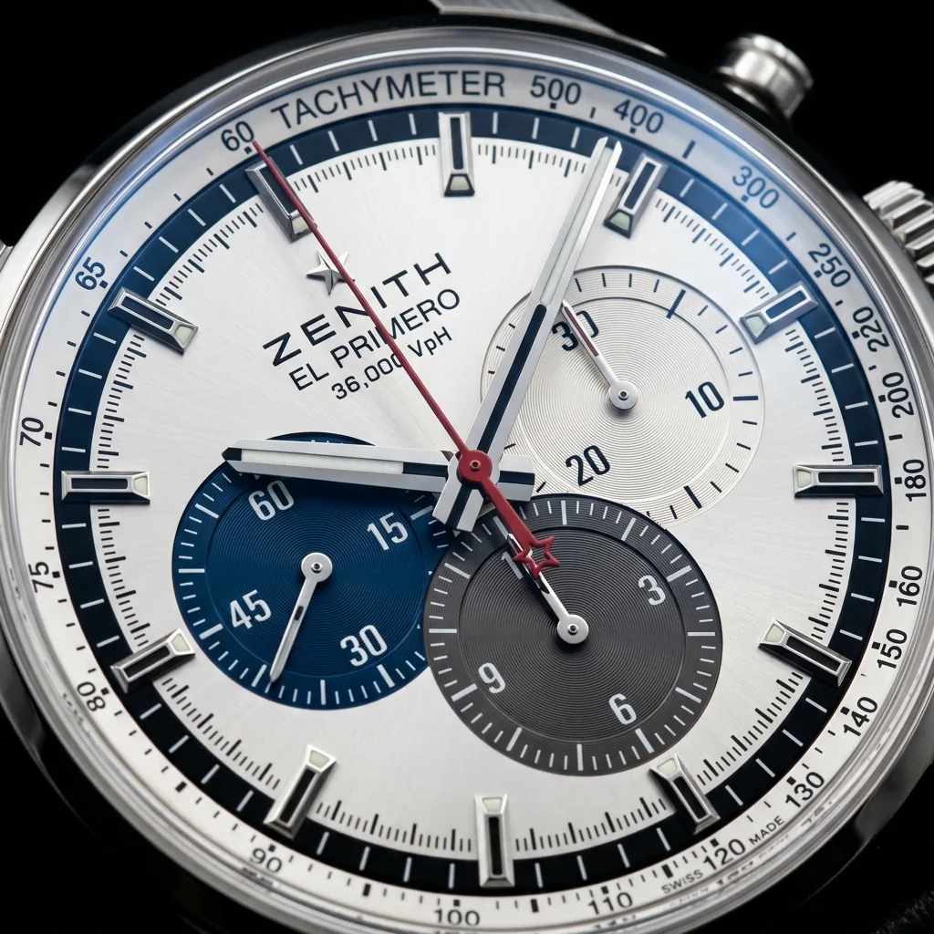 Tri-color subdials